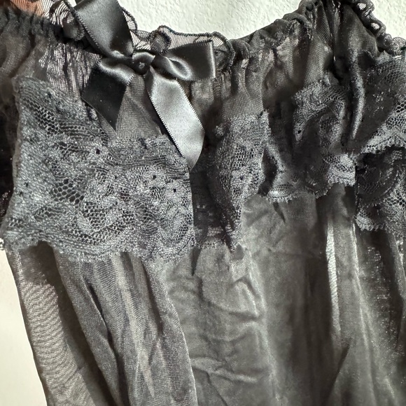 Victorias secret black babydoll size S - Picture 4 of 6